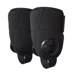 TSC Super Slim Ankle Guards Black